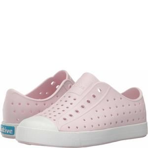 NATIVE SHOES, JEFFERSON CHILD, KIDS LIGHTWEIGHT SNEAKER, MILK PINK/SHELL WH